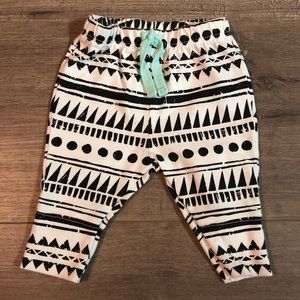 Cat & Jack Tribal Print Pants Newborn